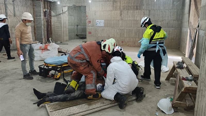 新／新竹豪宅建案移工「7F→B1」送醫不治