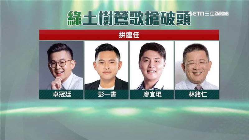 新北第八選區，民進黨四位現有議員拚連任