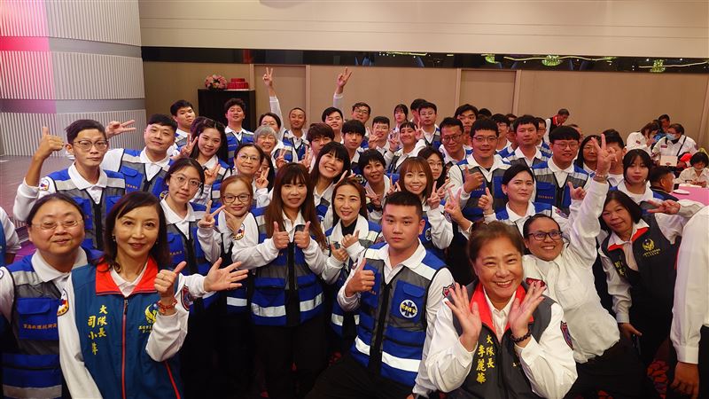 在消防局、義消總隊的努力下，高雄市救護義消員額已達500人之譜。（圖／翻翻攝畫面）