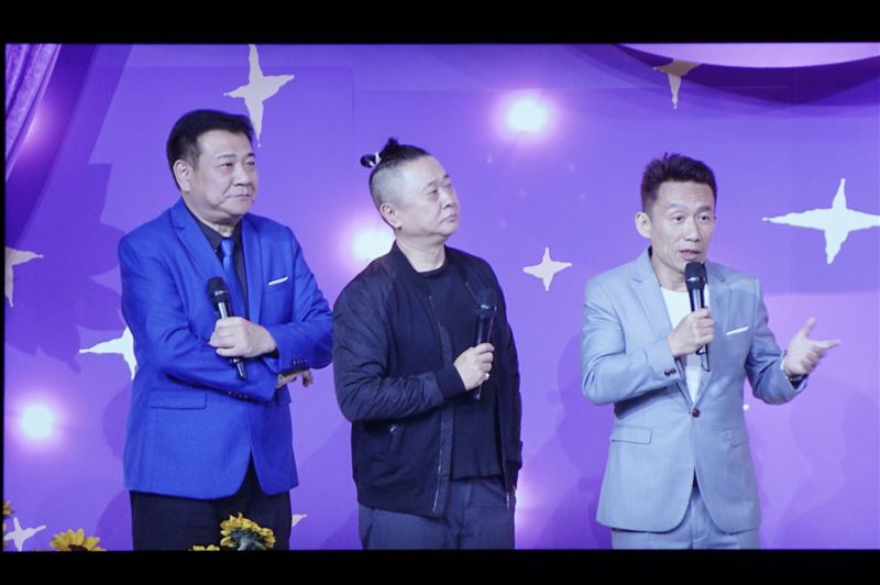 白雲（左起）、邰智源、郭子乾。（圖／記者趙于瑩翻攝）