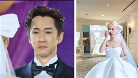 Lulu與陳漢典進場時淚崩。（圖／記者鄭孟晃翻攝）