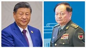 習近平、張又俠（組合圖，右圖美聯社）
