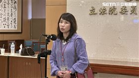 陳昭姿受訪回應柯文哲拿人工生殖法換軍購。（圖／記者詹宜庭攝影）