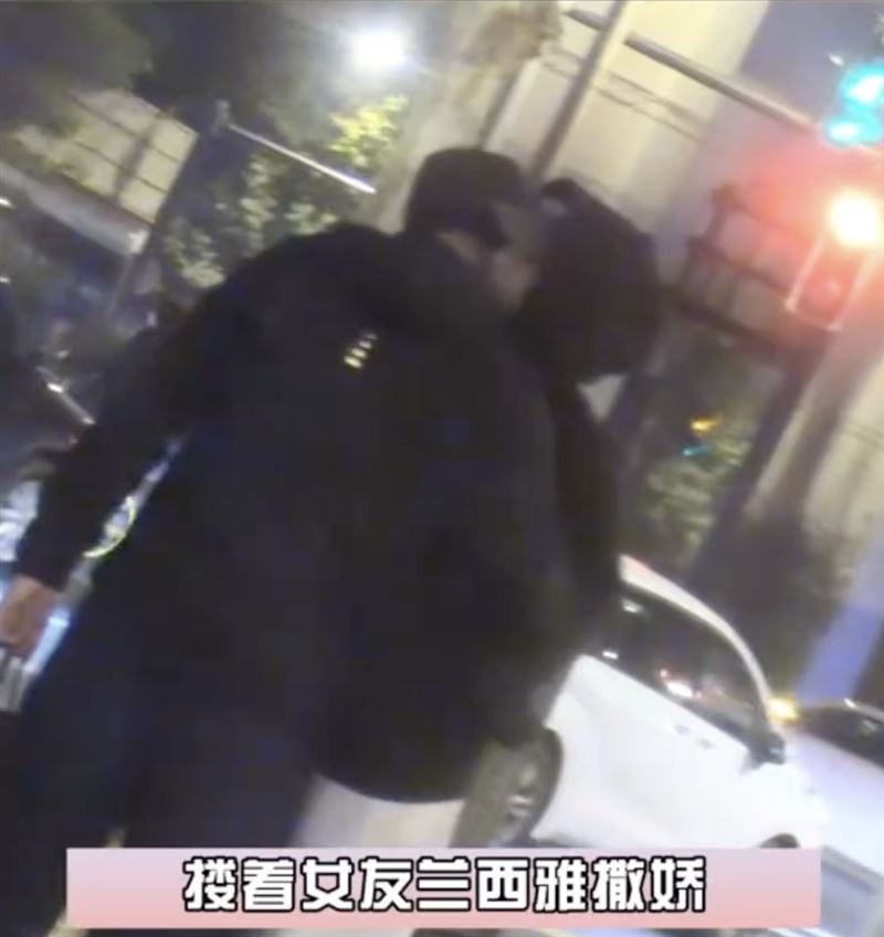陳昊森約會蘭西雅全被拍。（圖／翻攝自微博）