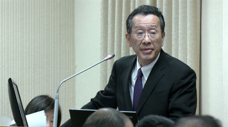 馬文君質詢顧立雄。（圖／翻攝自國會頻道）