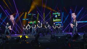 SUPER JUNIOR高雄巨蛋開唱韓國男團SUPER JUNIOR從23日起在高雄巨蛋開唱，團員積極以中文互動，單場有近萬名粉絲同樂。（讀者提供）中央社記者王心妤傳真　115年1月24日