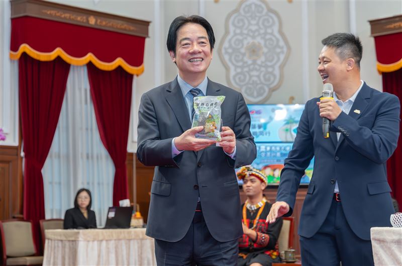 賴清德總統今（26）日接見2025年「國際青年大使交流計畫」訪團及「農業青年大使『新南向』交流計畫」訪團。（圖／總統府提供）