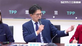 黃國昌說明民眾黨版軍購條例。（圖／翻攝畫面）
