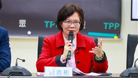 劉書彬被爆拿錯誤數字批軍購。（圖／民眾黨團提供）