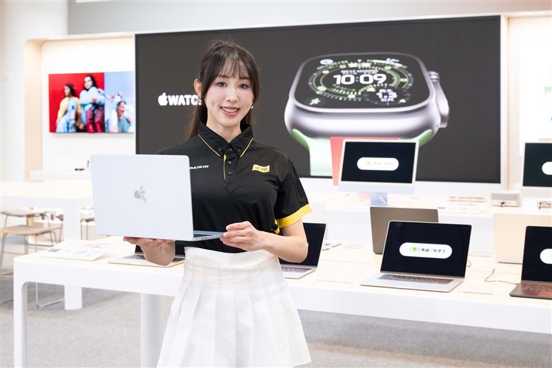 燦坤1月29日至2月1日限時4天祭出Apple年度最大折扣。（圖／燦坤提供）