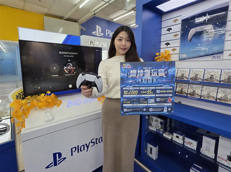 迎台北國際電玩展，「燦坤電玩展」即日起主打優惠搶先開跑。（圖／燦坤提供）