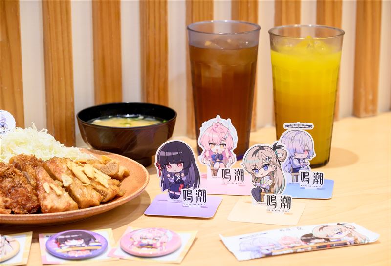 鳴潮x吉豚屋-打卡贈周邊。（圖／品牌業者提供）