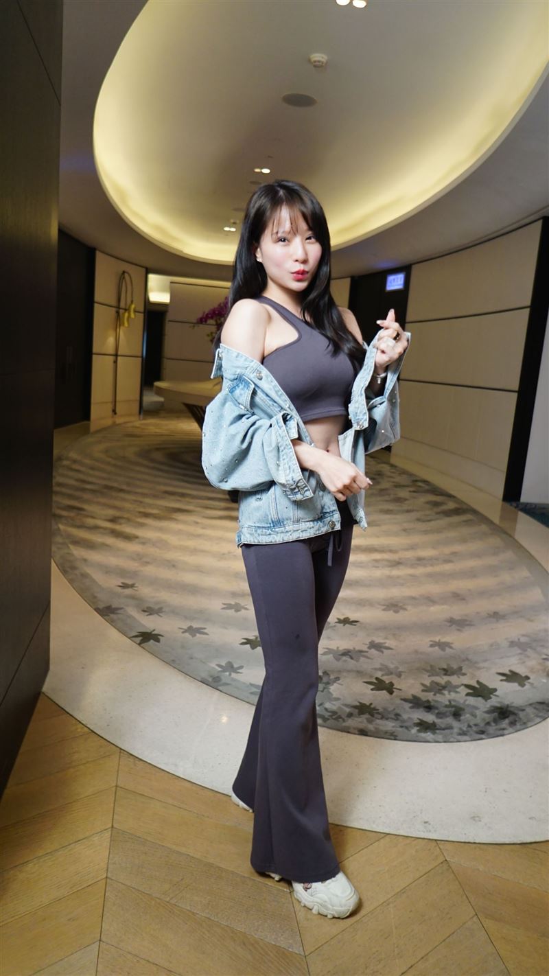 諶多芬恢單首公開露面。（圖／娛樂中心攝）