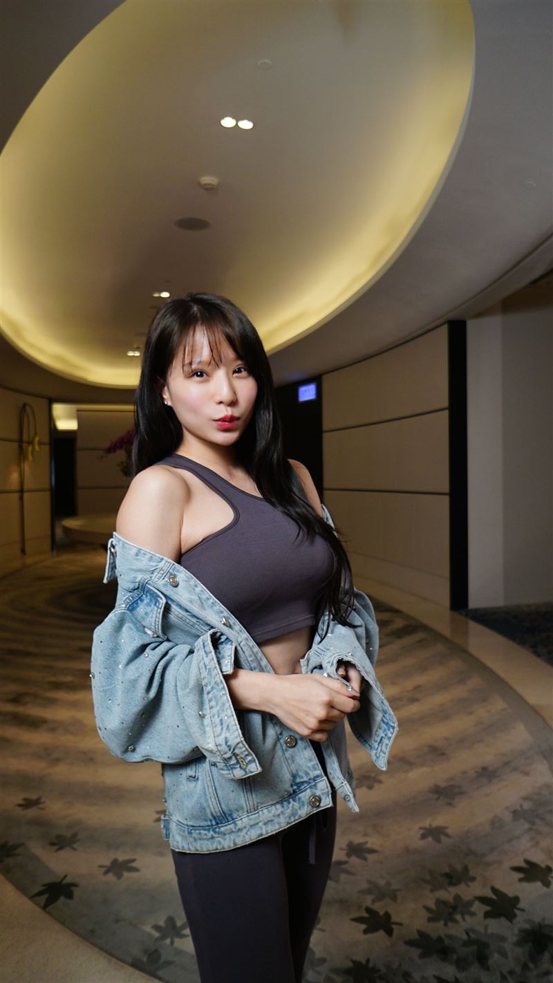 諶多芬外型亮眼。（圖／娛樂中心攝）