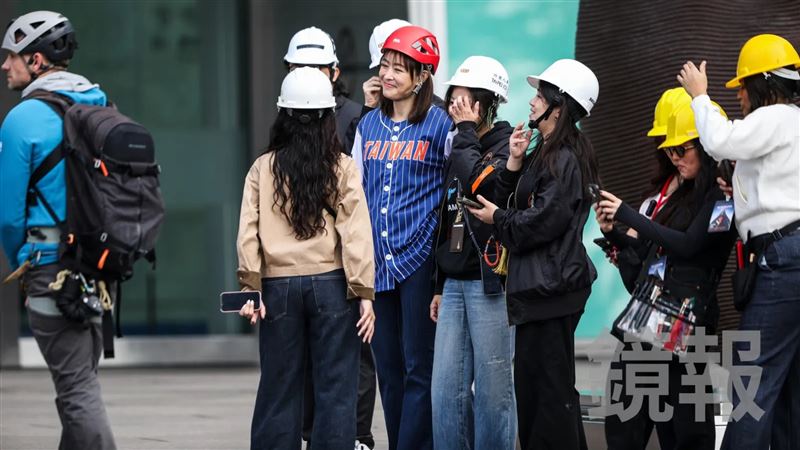 台北101董事長賈永婕透過社群平台回應外界對攀登計畫的質疑。(鏡報攝影組攝)