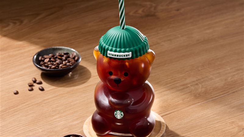 星巴克小熊玻璃TOGO冷水杯　這天正式開搶
