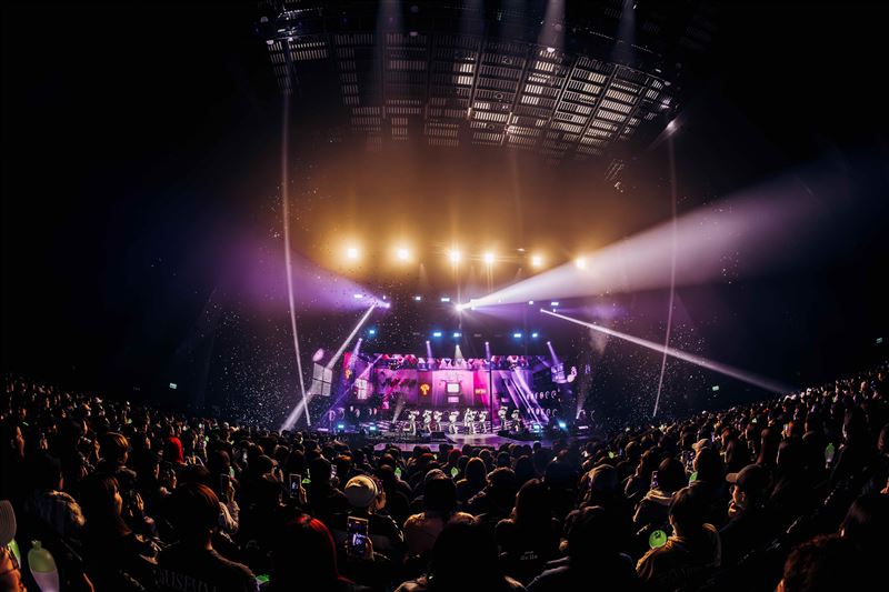 MAMAMOO玟星北流開唱超過三小時，超級寵粉。（圖／KKLIVE 提供）