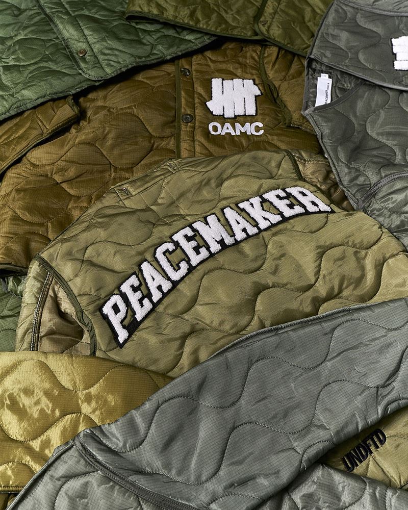 UNDEFEATED × OAMC Peacemaker Liner Jacket 售價 NT$9,980 元 。(圖/品牌業者提供)