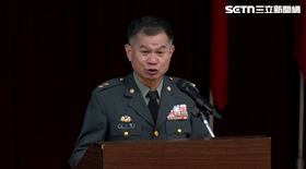 國防部戰略規劃司長黃文啟回應民眾黨版軍購問題（圖／翻攝畫面）