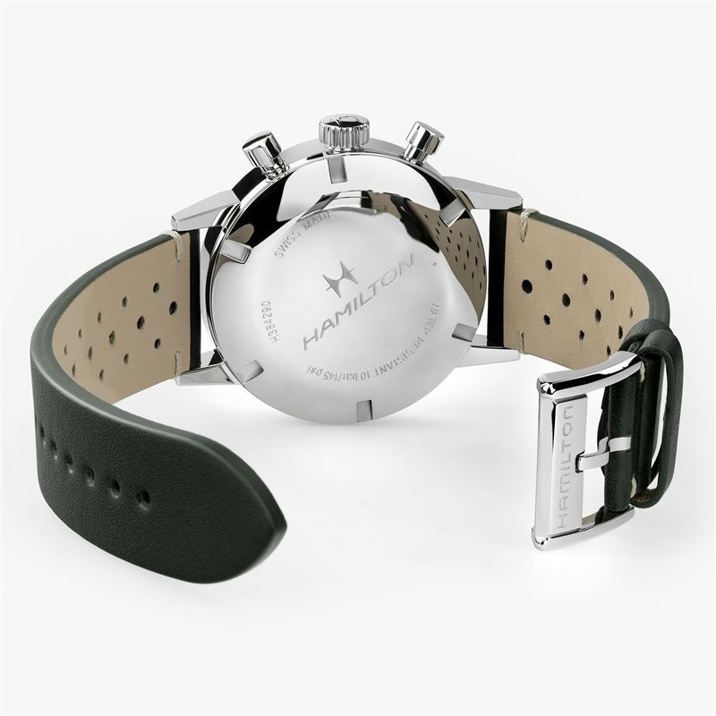錶殼尺寸維持在40mm，厚度約14.35mm。（圖／翻攝Hamilton網站）