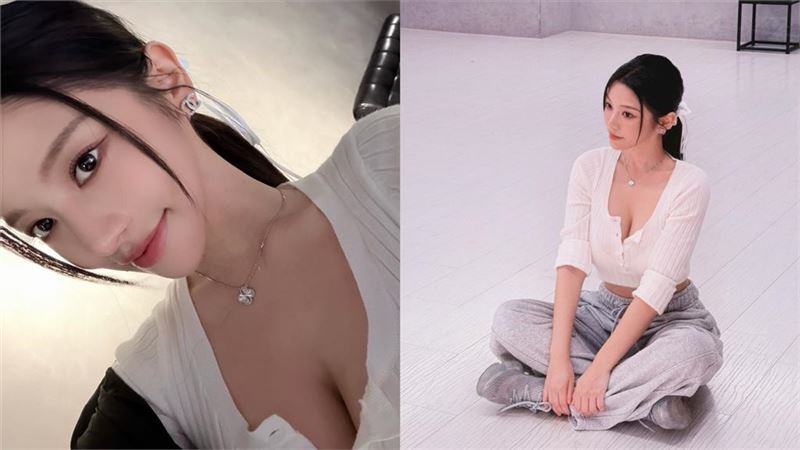 蔡瑞雪在社群一連曬出多張練舞室美照，吸引萬人朝聖大讚。（圖／翻攝自IG @snowbabyq）