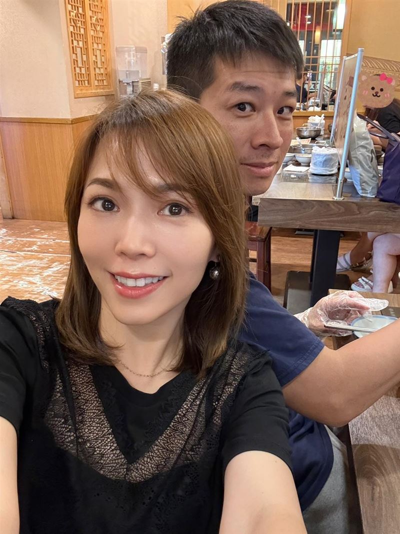 陳智菡、許甫。（圖／翻攝自陳智菡臉書）