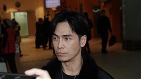 Gino悲傷前往前經紀人Simon追思禮拜。（圖／記者趙于瑩攝影）