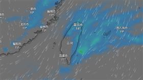 （圖／翻攝自Windy.com）