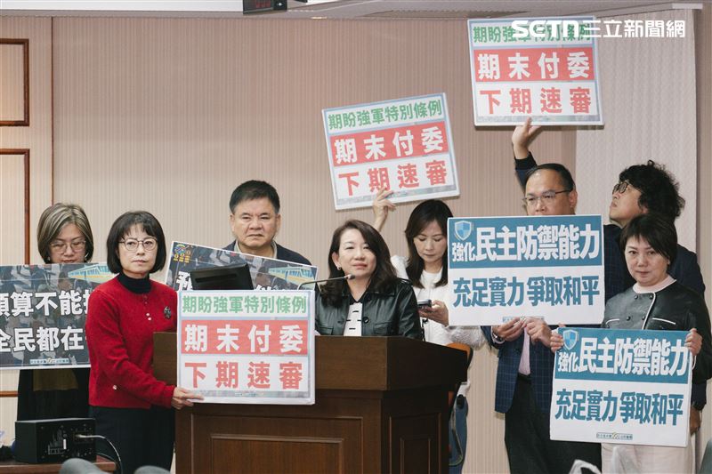 藍白立委第十度封殺總預算、國防特別條例，羅美玲痛批程序委員會持續空轉。（圖／記者楊士誼攝影）