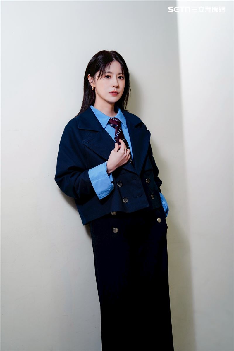 林予晞為戲學習頌缽，形容自己「公器私用」到極致。（圖／記者趙于瑩攝影）