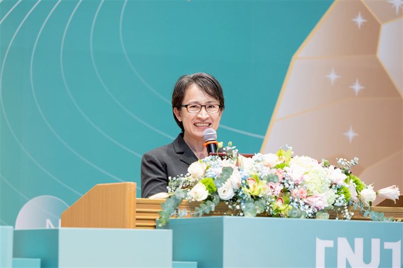 副總統蕭美琴出席「臺灣國立大學系統15校跨域共榮合作典禮」（圖／總統府提供）