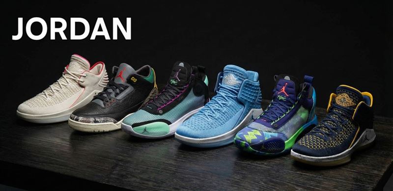 多雙喬丹鞋也很受關注。（圖／翻攝畫面）