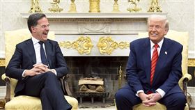 過去呂特曾稱川普為「爸爸」，引發不小爭議。（圖／美聯社／達志影像）