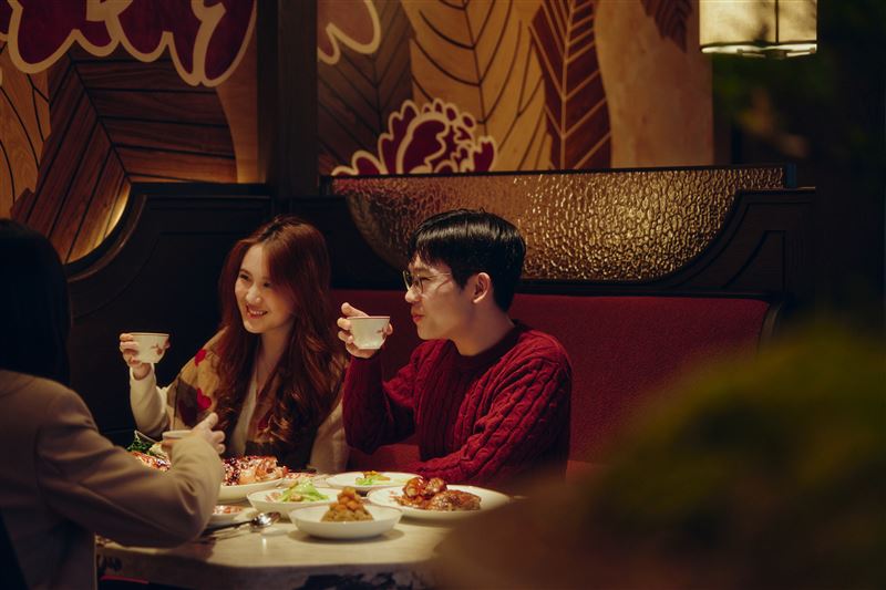 「榕居」中餐廳除夕饗宴套餐。（圖／飯店旅宿業者提供）