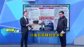 川普耐心僅半年！韓國關稅狠加碼至25%，卓冠廷：在野黨若擋民意大反撲。 (圖/新台派上線）
