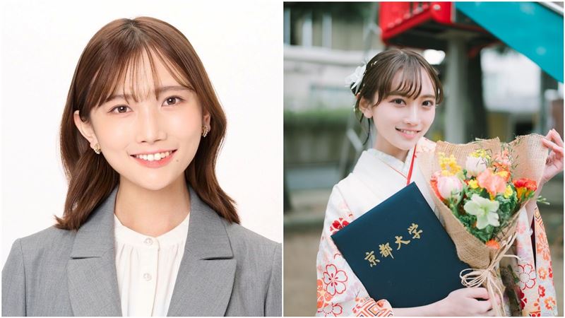 今井優里畢業於日本頂尖學府京都大學醫學部，在學期間曾擔任過模特兒。（圖／翻攝自X平台 @youri2911）