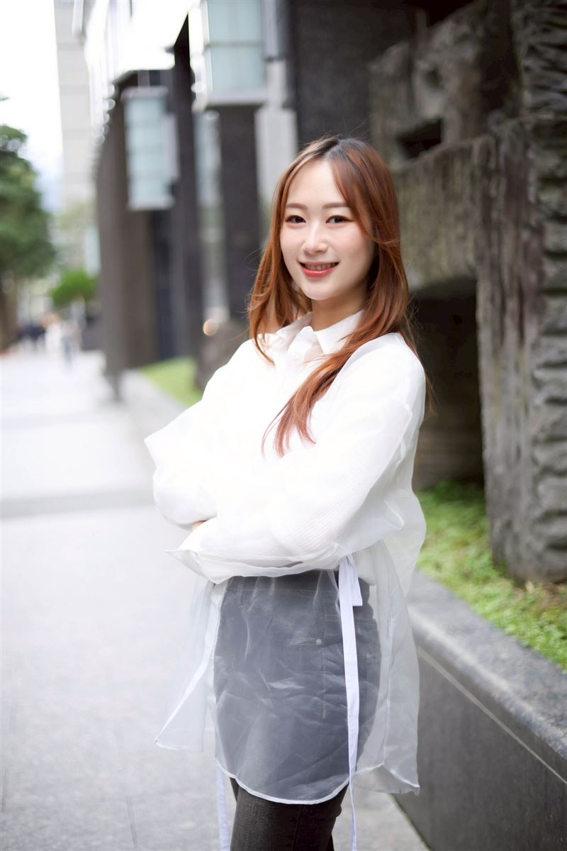 韓國正妹YouTuber咪蕾來台定居6年。（圖／記者鄭孟晃攝影）