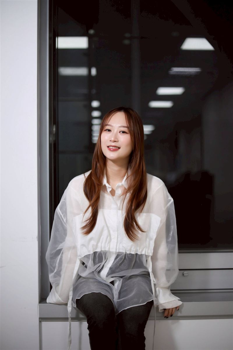 咪蕾目前也開始做短影音。（圖／記者鄭孟晃攝影）