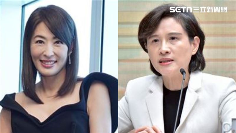 鄭麗君（右）、賈永婕（左），被視為可能披上綠袍出戰台北市長的人選。（圖／記者趙于瑩攝、行政院提供）