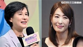 鄭麗君（左）、賈永婕（右），被視為可能披上綠袍出戰台北市長的人選。（圖／翻攝自鄭麗君臉書、記者趙于瑩攝）