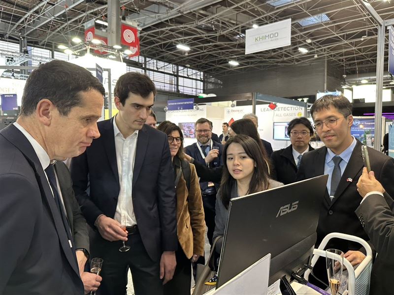 氫谷動能整車解決方案吸引多家歐洲氫能設備製造商、高壓儲氫系統業者、公共運輸營運單位及政策研究機構高度關注。(圖/氫谷動能提供)