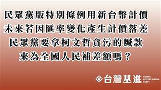 基進：讓黃國昌去業界處理採購案肯定出事