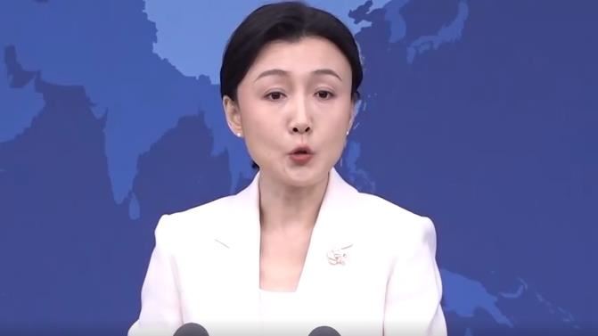 國台辦發言人張晗稱造謠誣衊（圖／翻攝畫面）