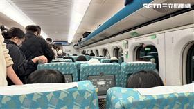 高鐵,搭車,乘客,小孩,乘車,車廂,自由座(圖／記者李育道攝影)