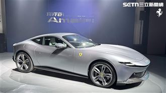 不靠電也很快　純燃油V8超跑台灣亮相