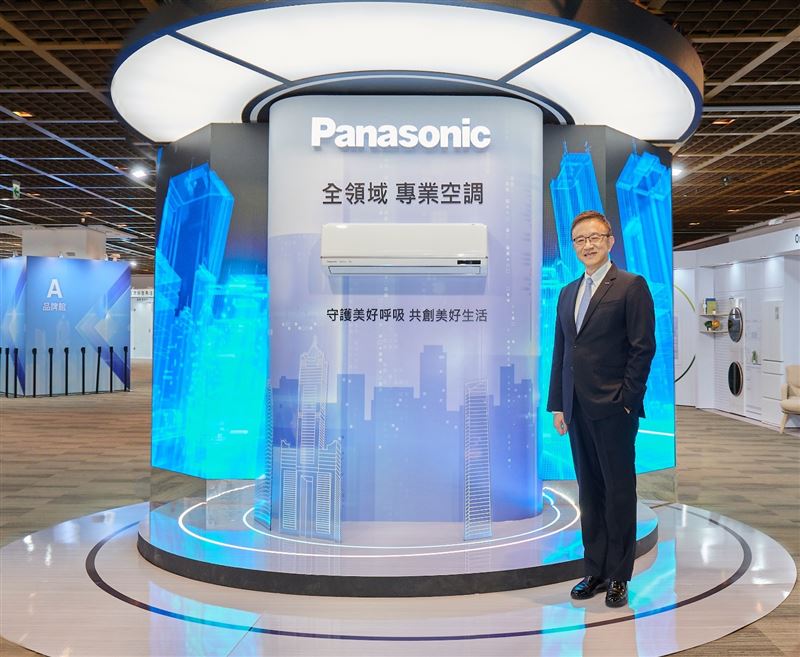 台灣松下銷售公司總經理張天來指出，Panasonic推出全新旗艦家用空調，為消費者打造居家舒適生活新指標。（圖／業者提供）