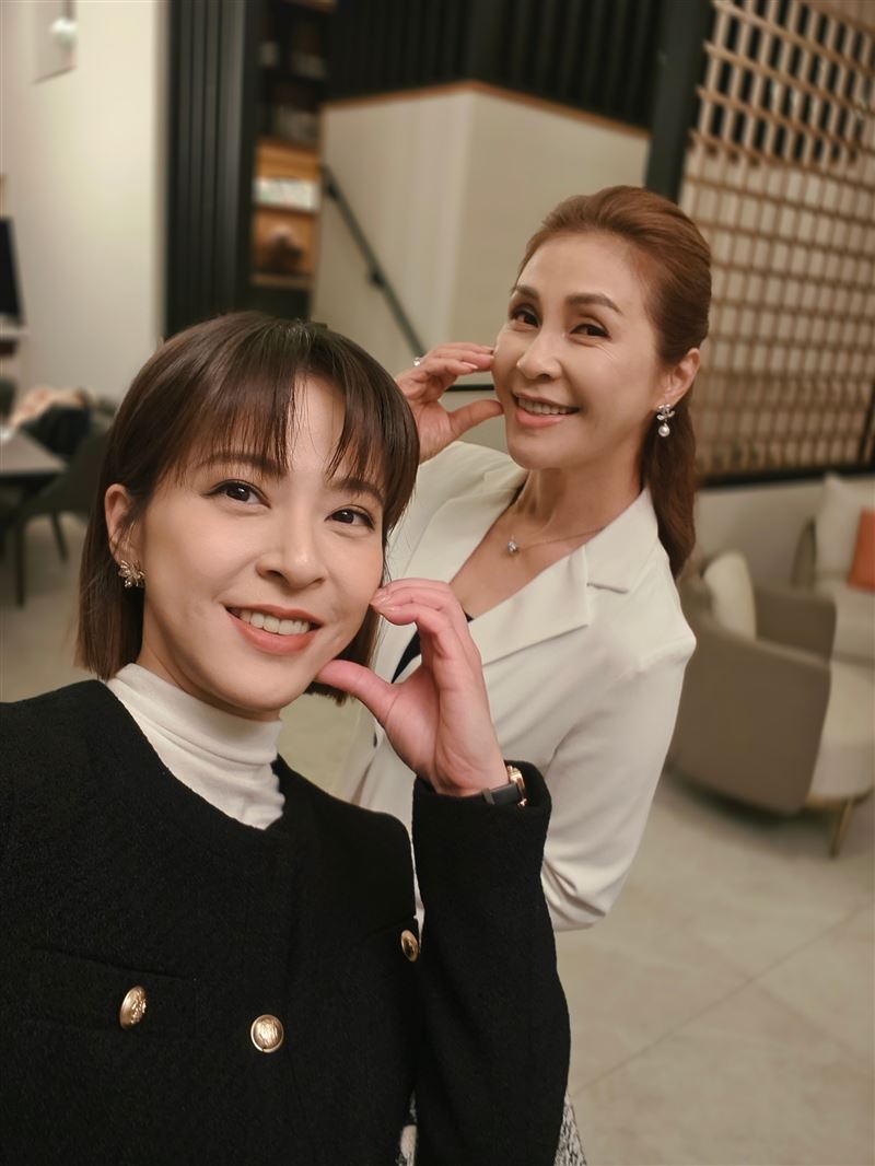 梁佑南與蘇晏霈合作，拍戲過程氣氛溫暖。（圖／民視提供）