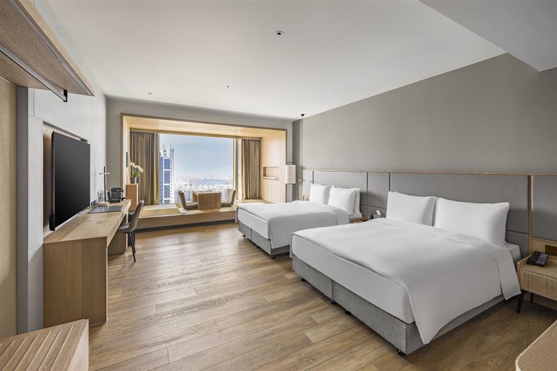 此次套票方案，為粉絲免費升等至「經典和式兩中床」房型。（圖／易遊網提供）