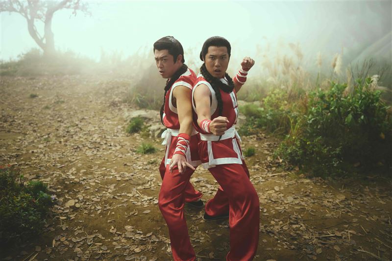 玖壹壹成員健志、洋蔥在《功夫》中驚喜現身。（圖／麻吉砥加提供）