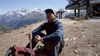 男星遇落石坍方被當人肉踏板　險摔下場曝